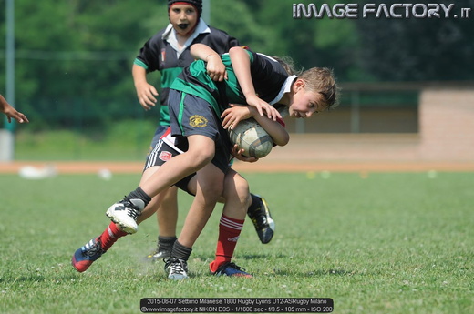 2015-06-07 Settimo Milanese 1800 Rugby Lyons U12-ASRugby Milano